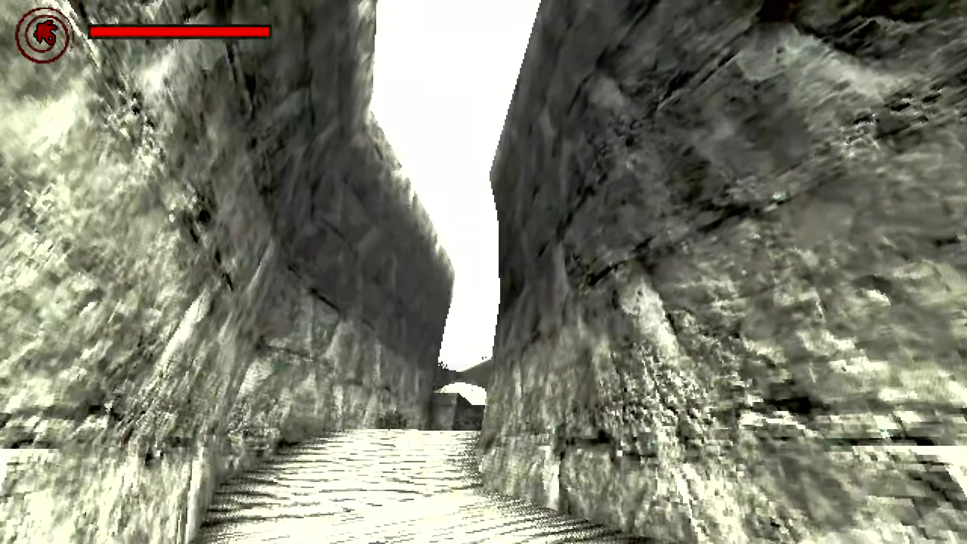 Idols of Ash starting area with a tent at the entrance of the megastructure